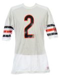 1986-87 Doug Flutie Chicago Bears Game Worn Road Jersey (MEARS LOA)