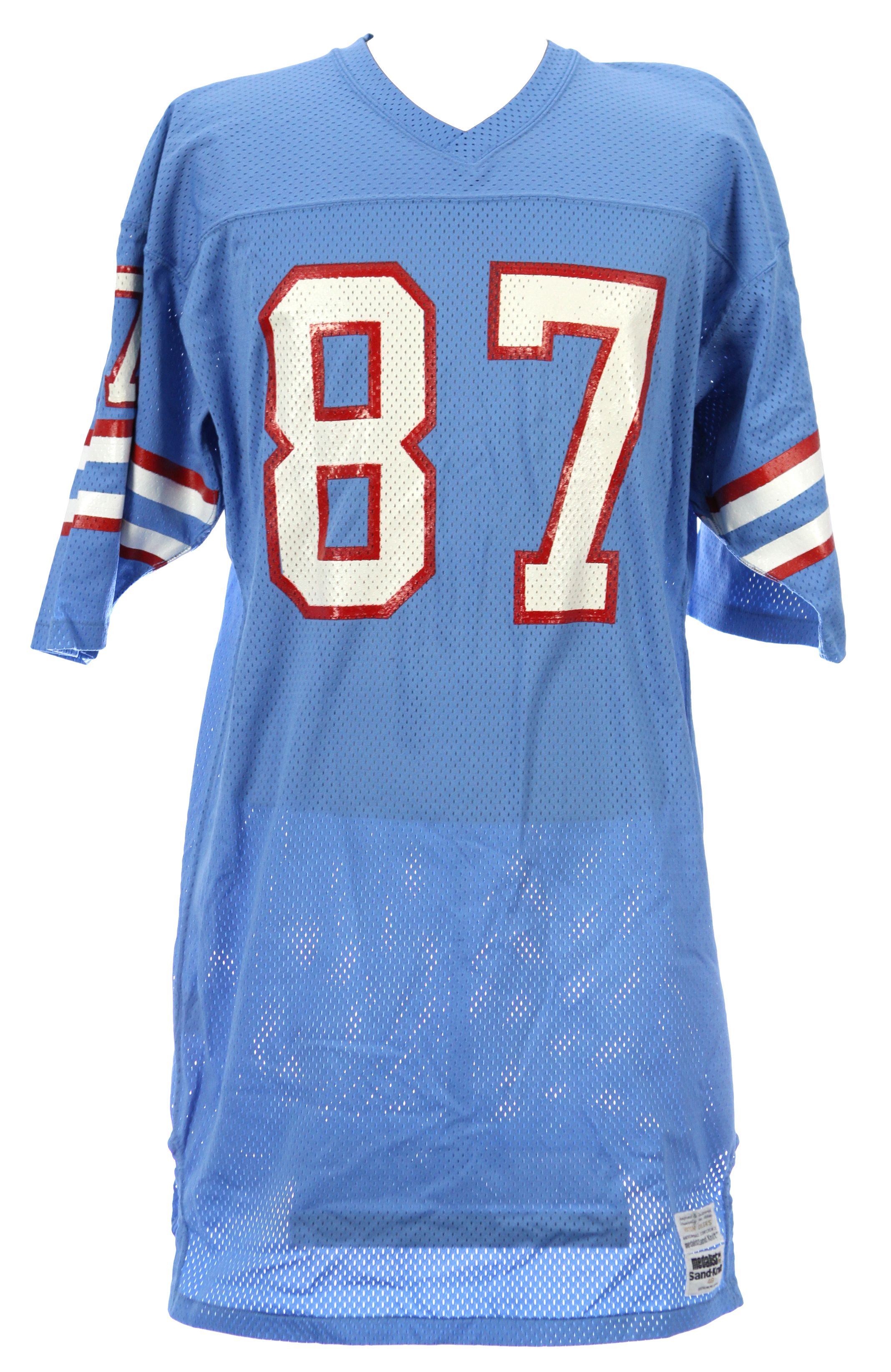 1980-81 Dave Casper Game Worn Houston Oilers Jersey.  Football, Lot  #81931