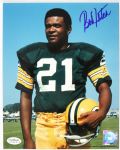 1966-68 Bob Jeter Green Bay Packers Signed 8x10 Color Photo *JSA*