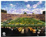 1950-80s Green Bay Packers Lambeau Field Legends Signed 8x10 Full Color Photo (JSA) 34+ signatures