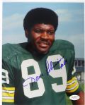 1972 Dave Robinson Green Bay Packers Signed 8x10 Full Color Photo *JSA*