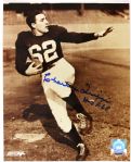 1947-55 Charlie Trippi Chicago Cardinals Signed 8x10 Sepia Photo (MEARS LOA)