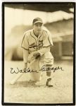 1940-45 Walker Cooper St. Louis Cardinals Signed 5x7 B&W Photo (MEARS/JSA LOA)