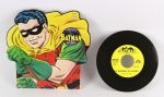 1966 Batman & Robin (Robin) 45 RPM Full Color Die Cut Record