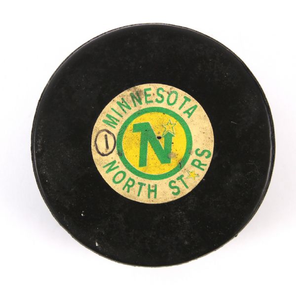 1972 (December 29) Bobby Orr Boston Bruins Game Used Puck (MEARS LOA/NHL LOA) Game Winning Goal