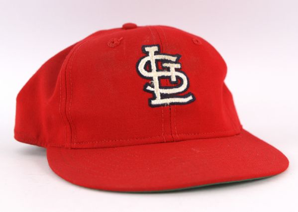 1967-68 Roger Maris St. Louis Cardinals Game Worn Cap (MEARS LOA) Delbert Mickel Collection