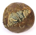 1860-80s Lemon Peel / Belt Combo Style Baseball