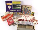 1950s-90s Football Hockey Baseball Memorabilia Collection - Lot of 650+ w/ Babe Ruth Boston Braves Mitchell & Ness Jersey, Football Cards, Signed Hockey Cards & More