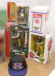 1990's-2000's Figures & Commemorative Memorabilia Collection - Lot of 25 w/ Brett Favre, Nolan Ryan, Michael Jordan, Reggie White & More