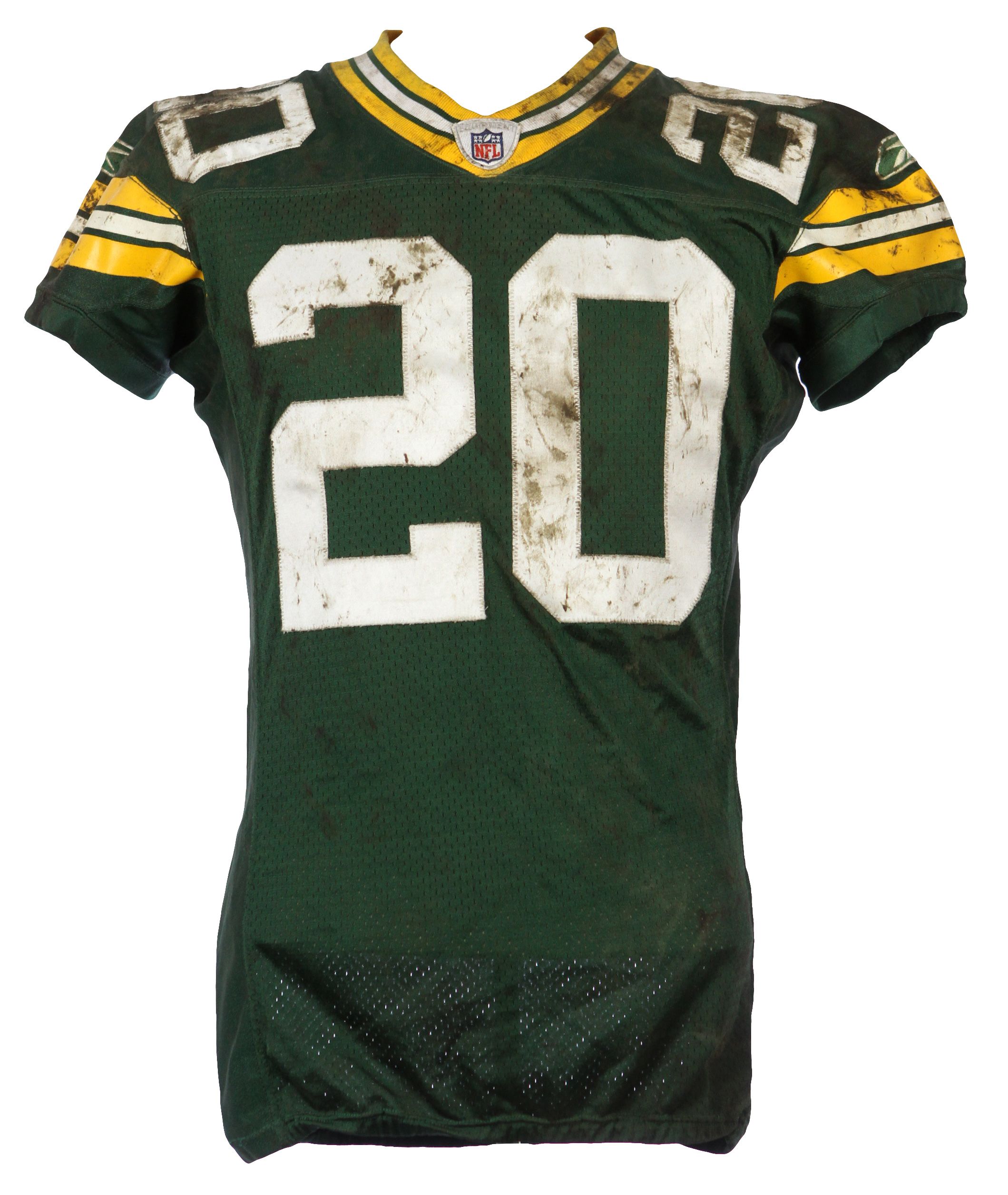 packers game worn jersey