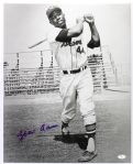 1964-65 Hank Aaron Milwaukee Braves “Spring Training Swing” Frank Stanfield Autographed Original 16x20 Hand Developed Photograph (JSA)