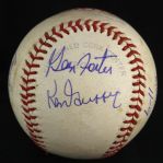 1978 (April 6) Sparky Anderson Johnny Bench Pete Rose Tom Seaver Ken Griffey George Foster Cincinnati Reds Signed ONL Feeney Riverfront Stadium Game Used Opening Day Baseball (MEARS LOA/JSA)
