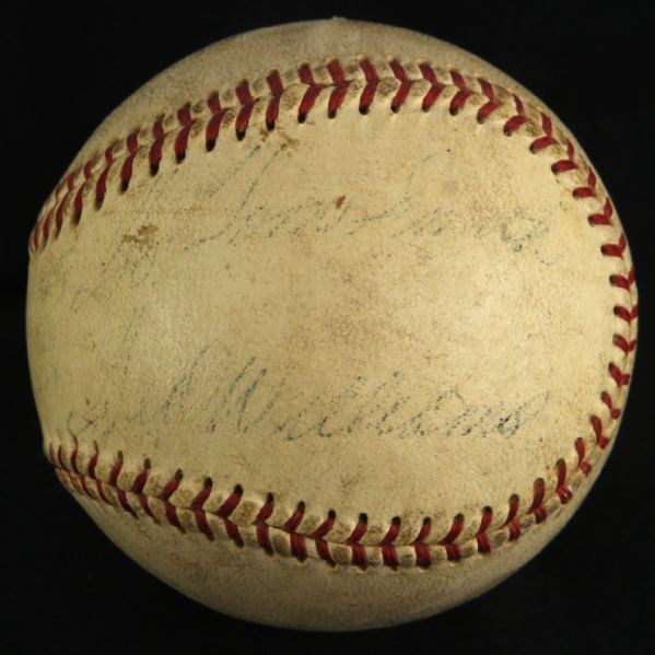 1960, 69 Ted Williams Boston Red Sox/Washington Senatos Single Signed OAL Cronin Game Used Baseball (MEARS LOA/JSA)