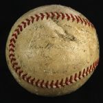 1935-51 Pittsburgh Pirates Boston Braves Multi Signed ONL Frick Game Used Baseball (MEARS LOA)
