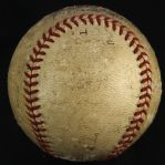 1935-51 Pittsburgh Pirates Boston Braves Multi Signed ONL Frick Game Used Baseball (MEARS LOA)