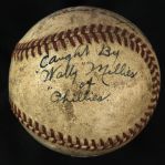 1939 (April 19) Boston Braves Philadelphia Phillies ONL Frick Braves Field Game Used Baseball (MEARS LOA & PSA/DNA)