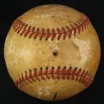 1952 (September 19) Chicago Cubs St. Louis Cardinals ONL Giles Wrigley Field Game Used Baseball (MEARS LOA)