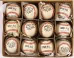 1997 Jackie Robinson 50th Anniversary ONL Coleman Commemorative Baseball Collection - Lot of 12