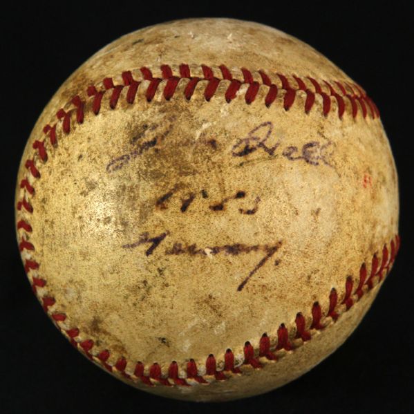 1953 circa Official National League Giles Game Used Baseball (MEARS LOA)