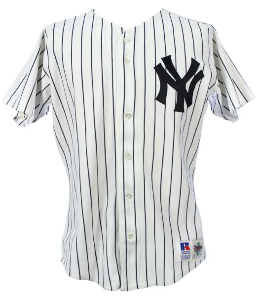 1993 Danny Tartabull New York Yankees Home Uniform (MEARS LOA)