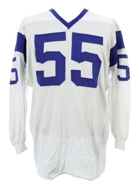 1970 Maxie Baughan Los Angeles Rams Game Worn Road Jersey (MEARS A7)