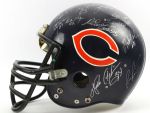 1980's Chicago Bears Multi Signed Full Size Pro Model Helmet w/ 25 Signatures Including Walter Payton, Dick Butkus, Gale Sayers, Mike Ditka & More (JSA)