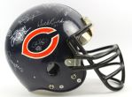 1980's Chicago Bears Multi Signed Full Size Pro Model Helmet w/ 25 Signatures Including Walter Payton, Dick Butkus, Gale Sayers, Mike Ditka & More (JSA)