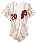 1979 Mike Schmidt Philadelphia Phillies Game Worn Home Uniform (MEARS A10)