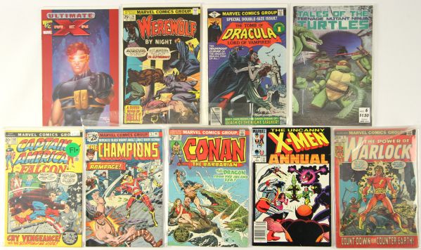 1970s-2000s Assorted Comic Book Collection - Lot of 290 w/ X Men, Conan the Barbarian, Werewolf by Night & More