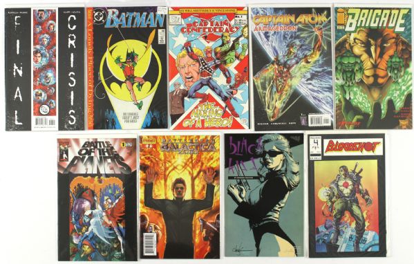 1980s-2000s Assorted Comic Book Collection - Lot of 290 w/ Batman, Captain Confederacy, Bloodshot & More