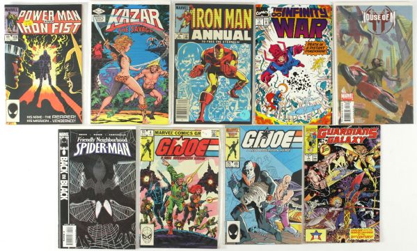 1980s-2000s Assorted Comic Book Collection - Lot of 290 w/ GI Joe, Guardians of the Galaxy, Kazar the Savage & More