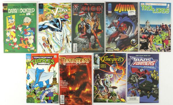1970s-2000s Assorted Comic Book Collection - Lot of 290 w/ Testament, Trollords, Daisy & Donald and More