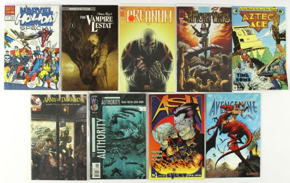 1980s-2000s Assorted Comic Book Collection - Lot of 290 w/ Army of Darkness, Anne Rices Vampire Lestat, Aztec Ace & More