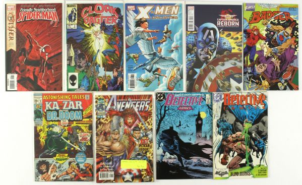 1970s-2000s Assorted Comic Book Collection - Lot of 290 w/ The Avengers, Astonishing Tales, Detective Comics & More