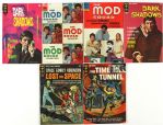 1966-70 Comic Book Collection - Lot of 6 w/ Time Tunnel, Dark Shadows, Mod Squad & More