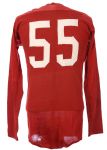 1948-49 Roger Harding / Bap Manzini Detroit Lions Game Worn Jersey (MEARS A10)