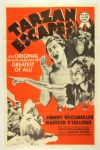 1954 Tarzan Escapes Johnny Weissmuller 27" x 41" Movie Poster