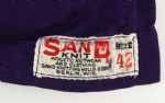 1960-64 Purple Sand Knit Home Jersey (MEARS LOA)