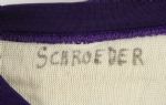 1960-64 Purple Sand Knit Home Jersey (MEARS LOA)