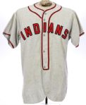 1961-63 Indians Minor League Jersey (MEARS LOA)