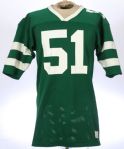 1979-82 Greg Buttle New York Jets Game Worn Home Jersey (MEARS LOA)