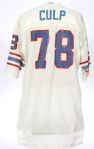 1980 Curley Culp Houston Oilers Game Worn Road Jersey (MEARS LOA)