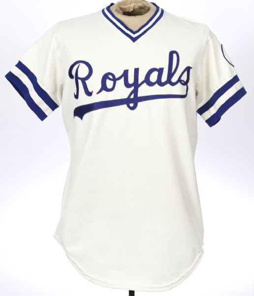 1979-82 George Brett Kansas City Royals Home Jersey (MEARS LOA)