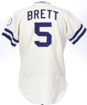 1979-82 George Brett Kansas City Royals Home Jersey (MEARS LOA)