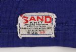 1960's (early) Sand Knit Blue Durene #15 Game Worn Football Jersey (MEARS LOA)