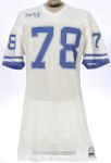 1978 Doug English Detroit Lions Signed Game Worn Road Jersey (MEARS LOA/JSA/Team LOA)