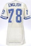 1978 Doug English Detroit Lions Signed Game Worn Road Jersey (MEARS LOA/JSA/Team LOA)
