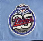 1986 Roy Smith Minnesota Twins Game Worn Road Jersey (MEARS LOA)