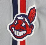 1991 Denis Boucher Cleveland Indians Game Worn Road Jersey (MEARS LOA)