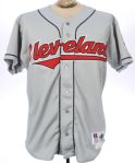 1995 Manny Ramirez Cleveland Indians Road Jersey (MEARS LOA)